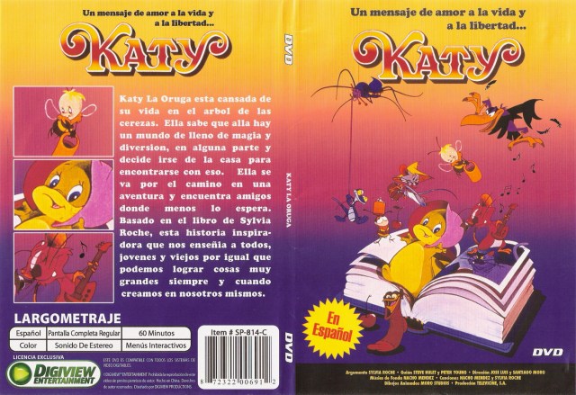 Katy La Oruga [DVD-Cover] [Front]